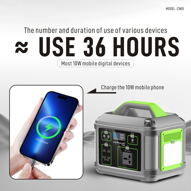 สถานีพลังงานแบบพกพาสำหรับแคมป์ - Ac Outdoor Power บทวิจารณ์และราคา