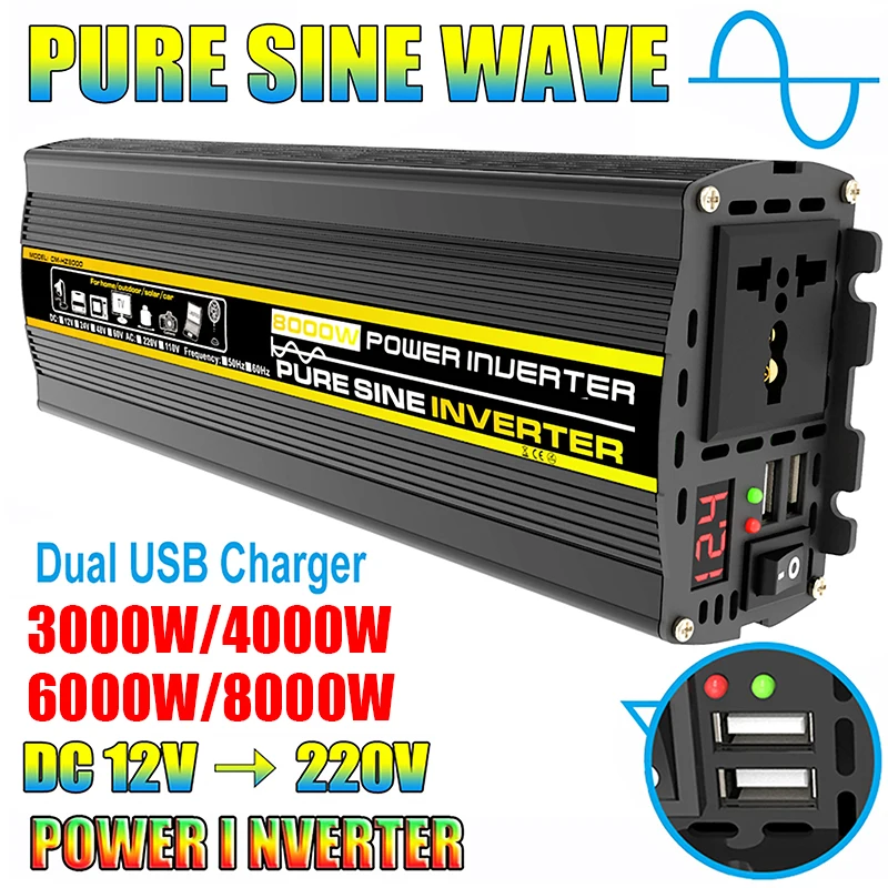 เครื่องแปลงไฟแบบคลื่นไซน์บริสุ - Ac Outdoor Power บทวิจารณ์และราคา