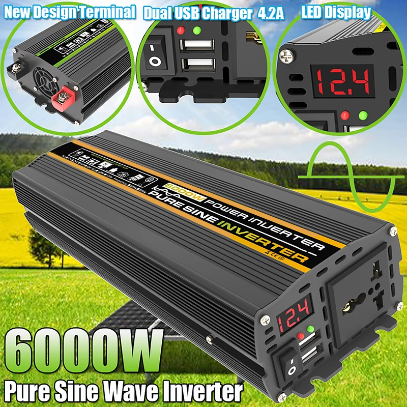เครื่องแปลงไฟแบบคลื่นไซน์บริสุ - Ac Outdoor Power บทวิจารณ์และราคา