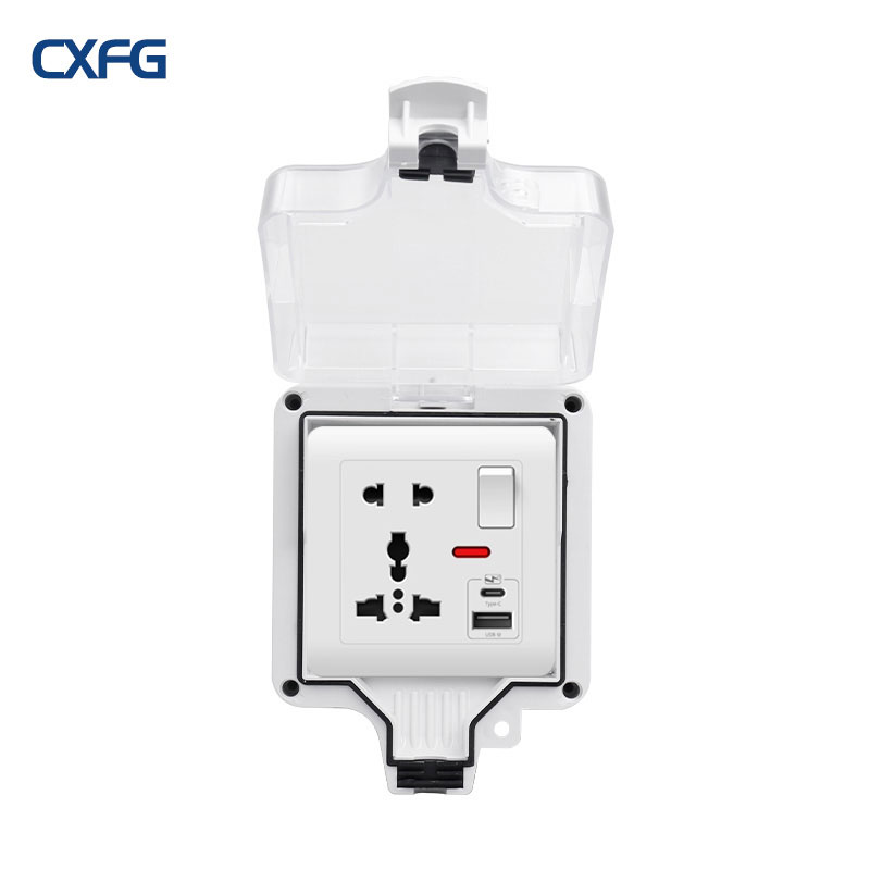 86 ประเภท IP66 ปลั๊กกันน้ํากลา - Outdoor Power Adapter Usb C บทวิจารณ์และราคา