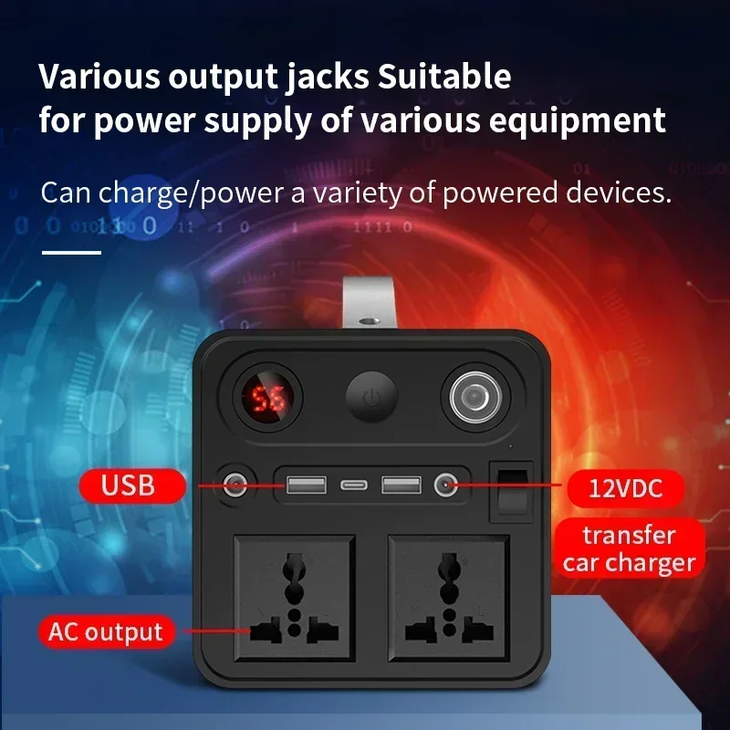 PURFIELD แบบพกพา 68000mAh 300W - Ac Outdoor Power บทวิจารณ์และราคา