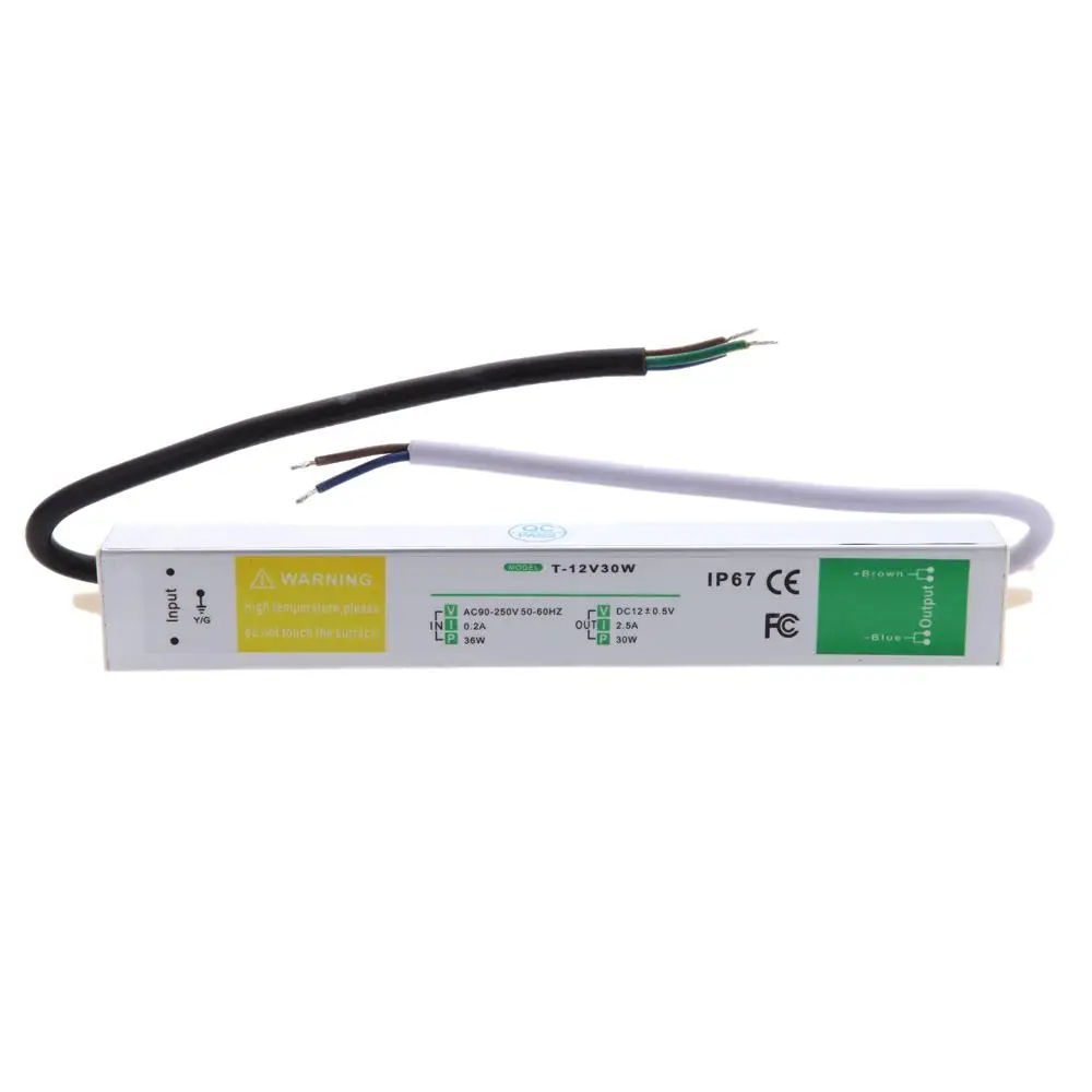 30W AC110 230V ถึง DC 12V 24v  - Outdoor Use Power Strip บทวิจารณ์และราคา