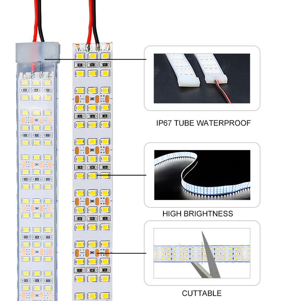 ไฟ LED แบบยืดหยุ่น ความสว่างสู - Outdoor Power Strip Weatherproof บทวิจารณ์และราคา