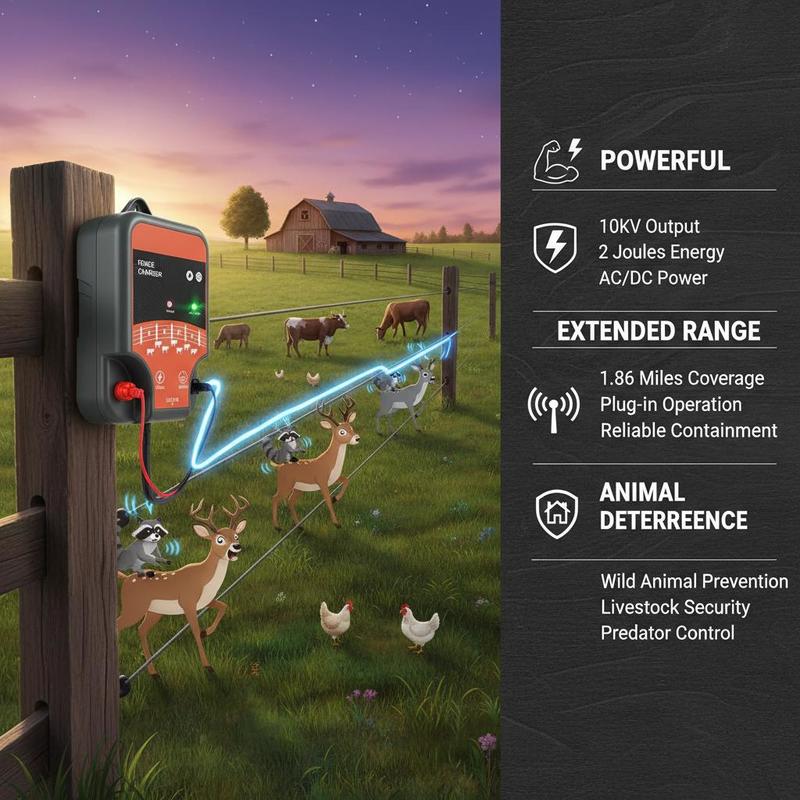 เครื่องควบคุมสัตว์ปศุสัตว์ 10k - Ac Outdoor Power บทวิจารณ์และราคา